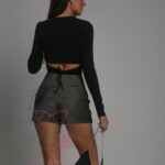 Spódniczko-spodenki Kodes szare