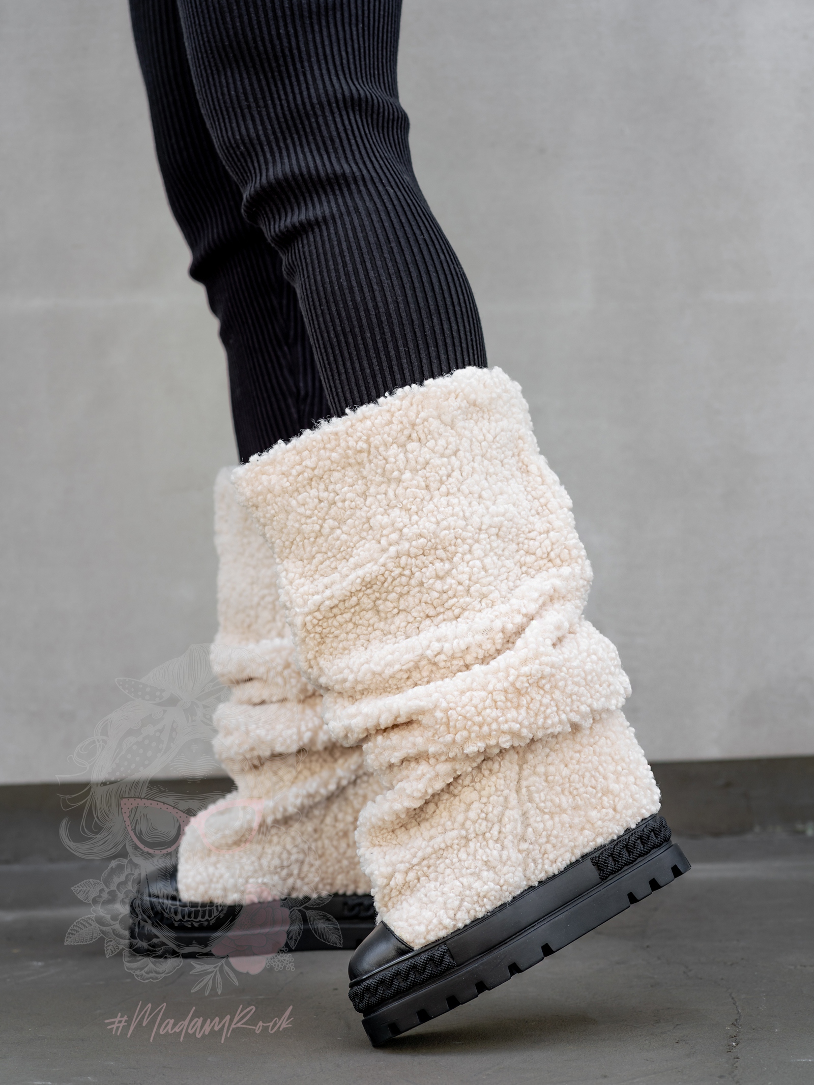 Botki śniegowce Rock Icolo czarne Botki śniegowce Rock Icolo czarne