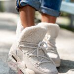 Sneakersy z barankiem Rock Roter beżowe