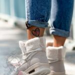 Sneakersy z barankiem Rock Roter beżowe