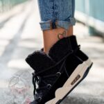 Sneakersy z barankiem Rock Roter czarne