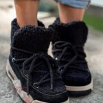 Sneakersy z barankiem Rock Roter czarne