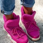 Sneakersy z barankiem Rock Roter różowe