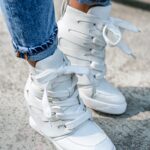 Sneakersy Madam Krua białe