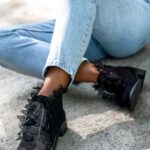 Botki sztyblety Madam Lilir czarne