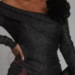 Sukienka maxi NB BlackRose czarna