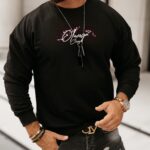 Bluza męska z aplikacją Rory Ola Voga czarna