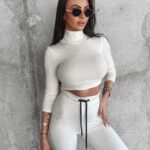 Komplet dresowy Alice Ola Voga ecru