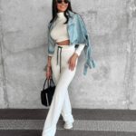 Komplet dresowy Alice Ola Voga ecru