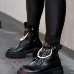 Workery skarpety Rock Perl czarne