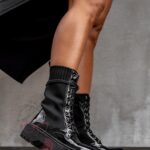 Botki skarpety Soket Rock czarne