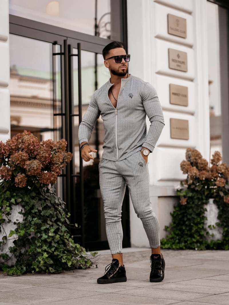 Komplet casualowy męski Norden & Wolin Ola Voga c.szary