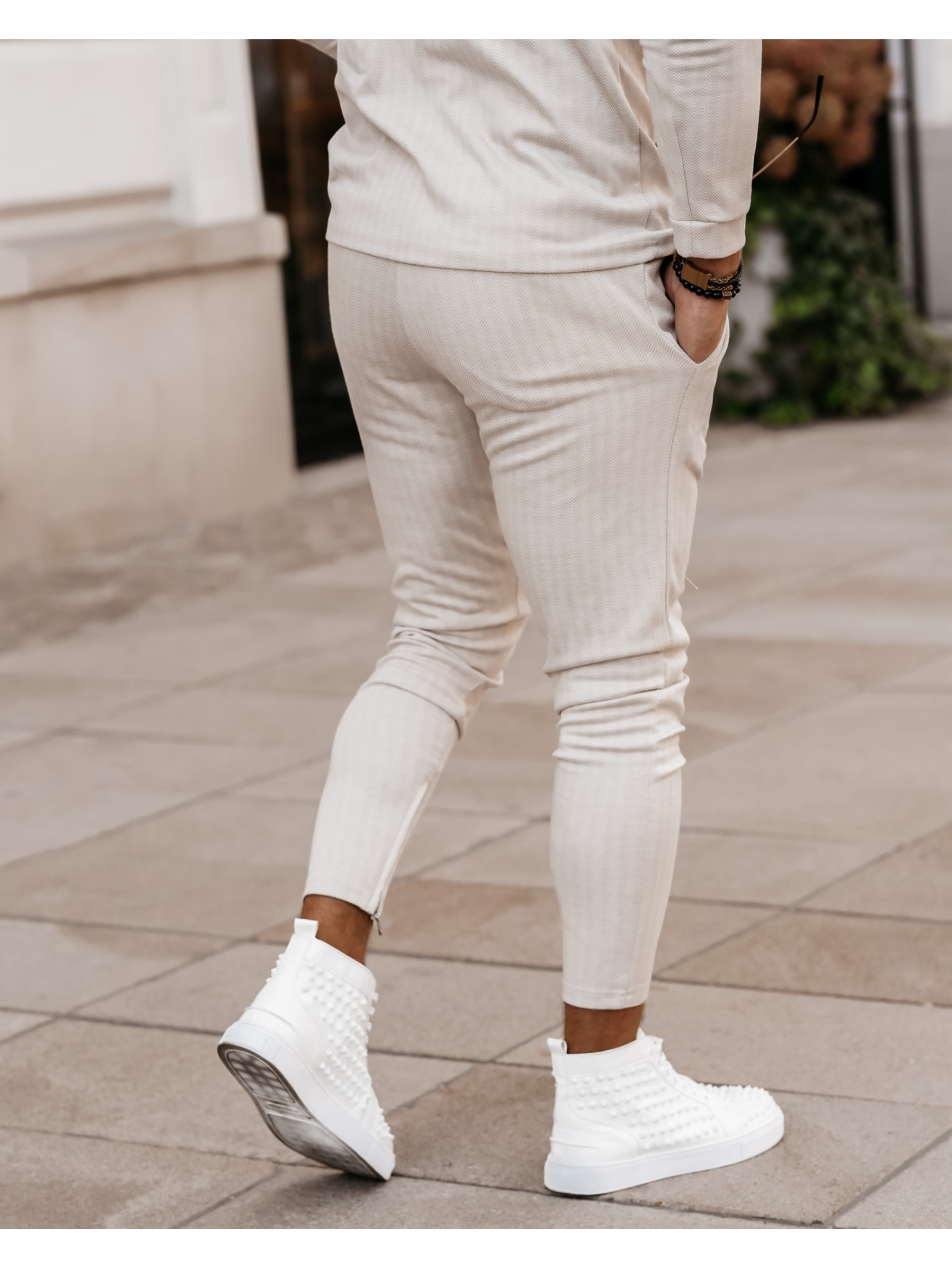 Komplet casualowy męski Norden & Wolin Ola Voga beżowy Komplet casualowy męski Norden & Wolin Ola Voga beżowy