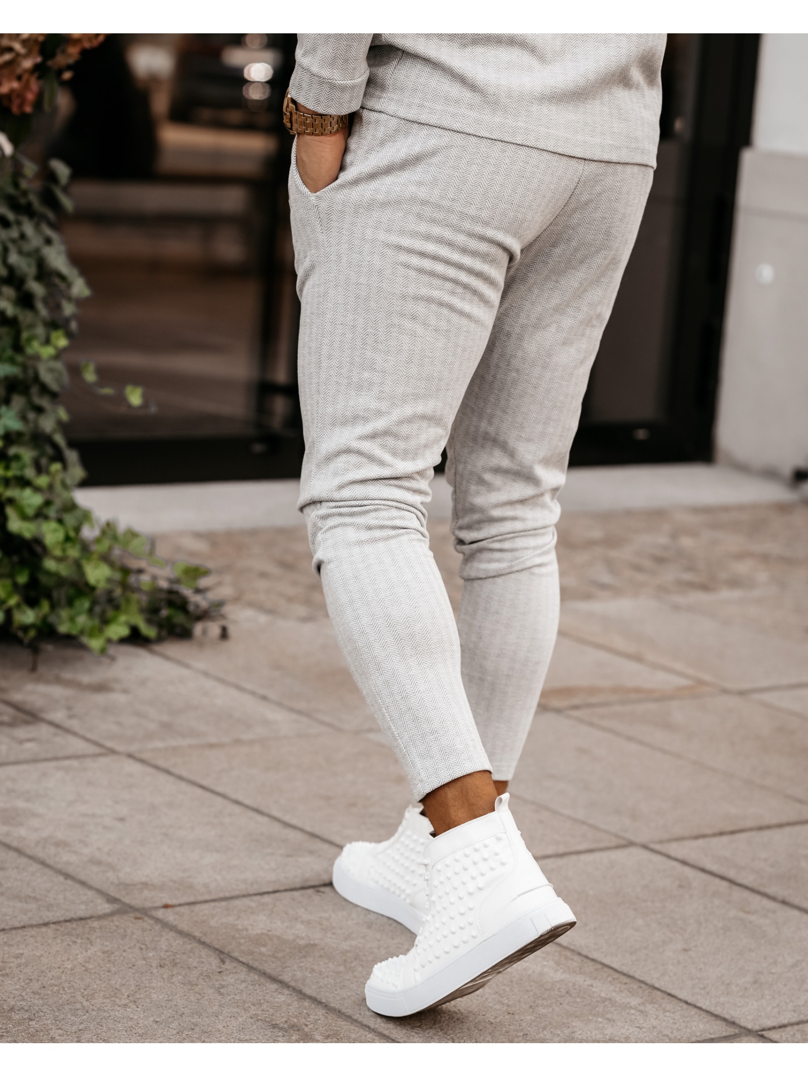 Komplet casualowy męski Norden & Wolin Ola Voga j.szary Komplet casualowy męski Norden & Wolin Ola Voga j.szary