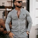 Komplet casualowy męski Norden & Wolin Ola Voga c.szary