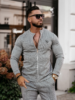 Komplet casualowy męski Norden & Wolin Ola Voga c.szary