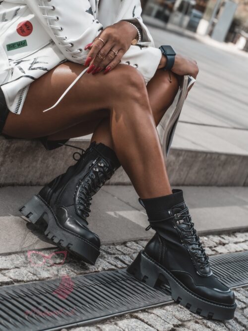 Workery skarpety Rock Corey czarne