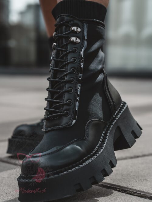 Workery skarpety Rock Corey czarne