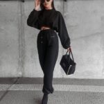 Komplet damski dresowy Lores Ola Voga czarny