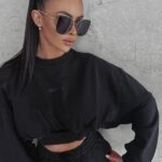 Komplet damski dresowy Lores Ola Voga czarny