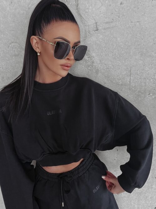 Komplet damski dresowy Lores Ola Voga czarny