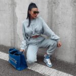 Komplet damski dresowy Lores Ola Voga j.szary