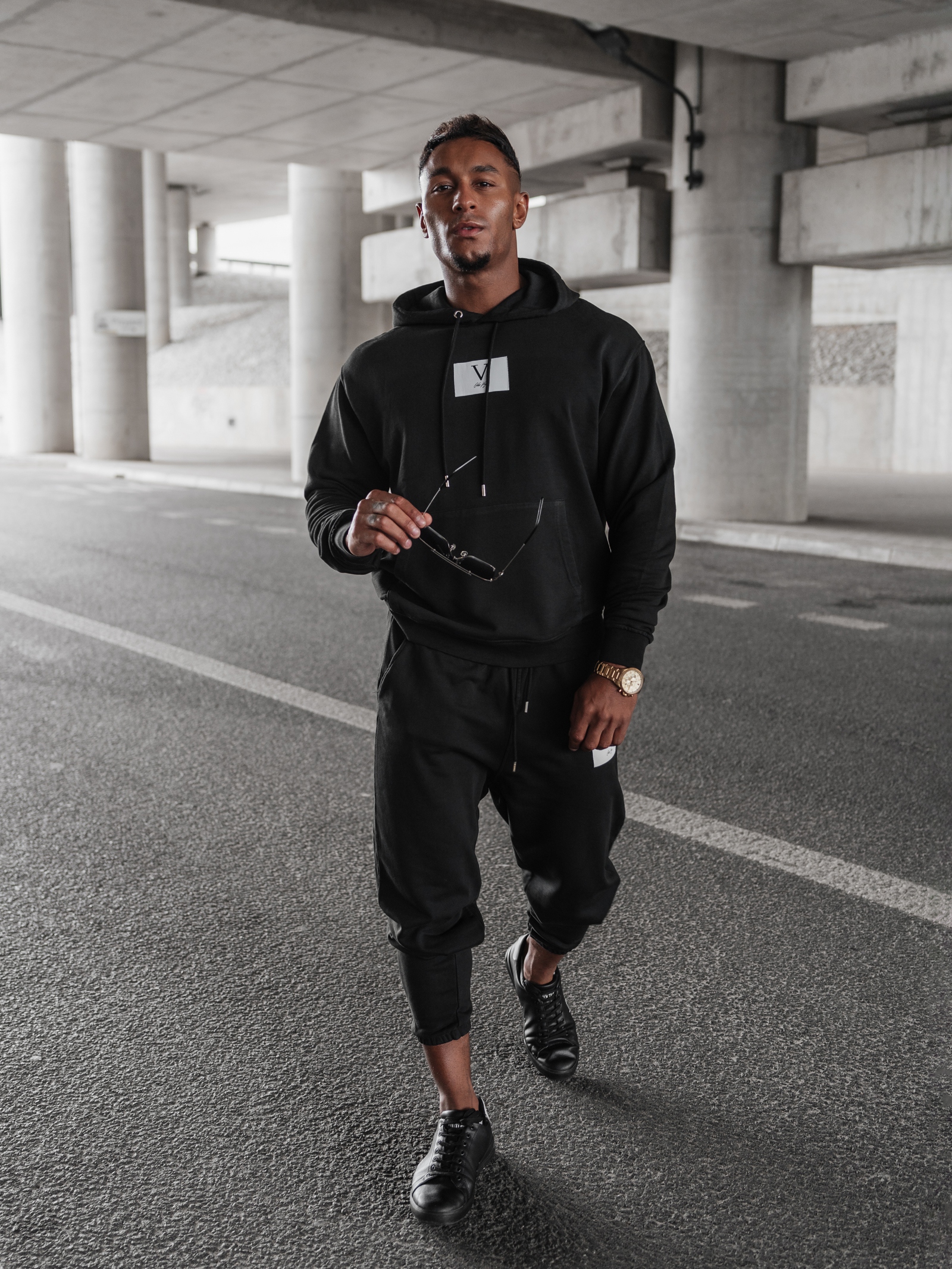 Komplet męski dresowy Jordan Ola Voga czarny