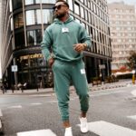 Komplet męski dresowy Jordan Ola Voga zielony