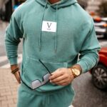 Komplet męski dresowy Jordan Ola Voga zielony