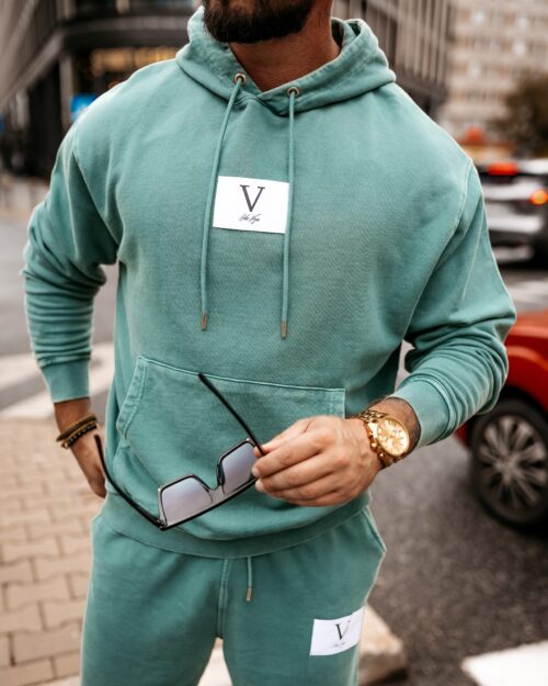 Komplet męski dresowy Jordan Ola Voga zielony