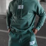 Komplet męski dresowy Jordan Ola Voga zielony