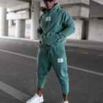 Komplet męski dresowy Jordan Ola Voga zielony