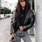 T-shirt basic bawełniany Modern czarny