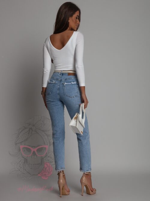 Spodnie jeansowe Klasie niebieskie