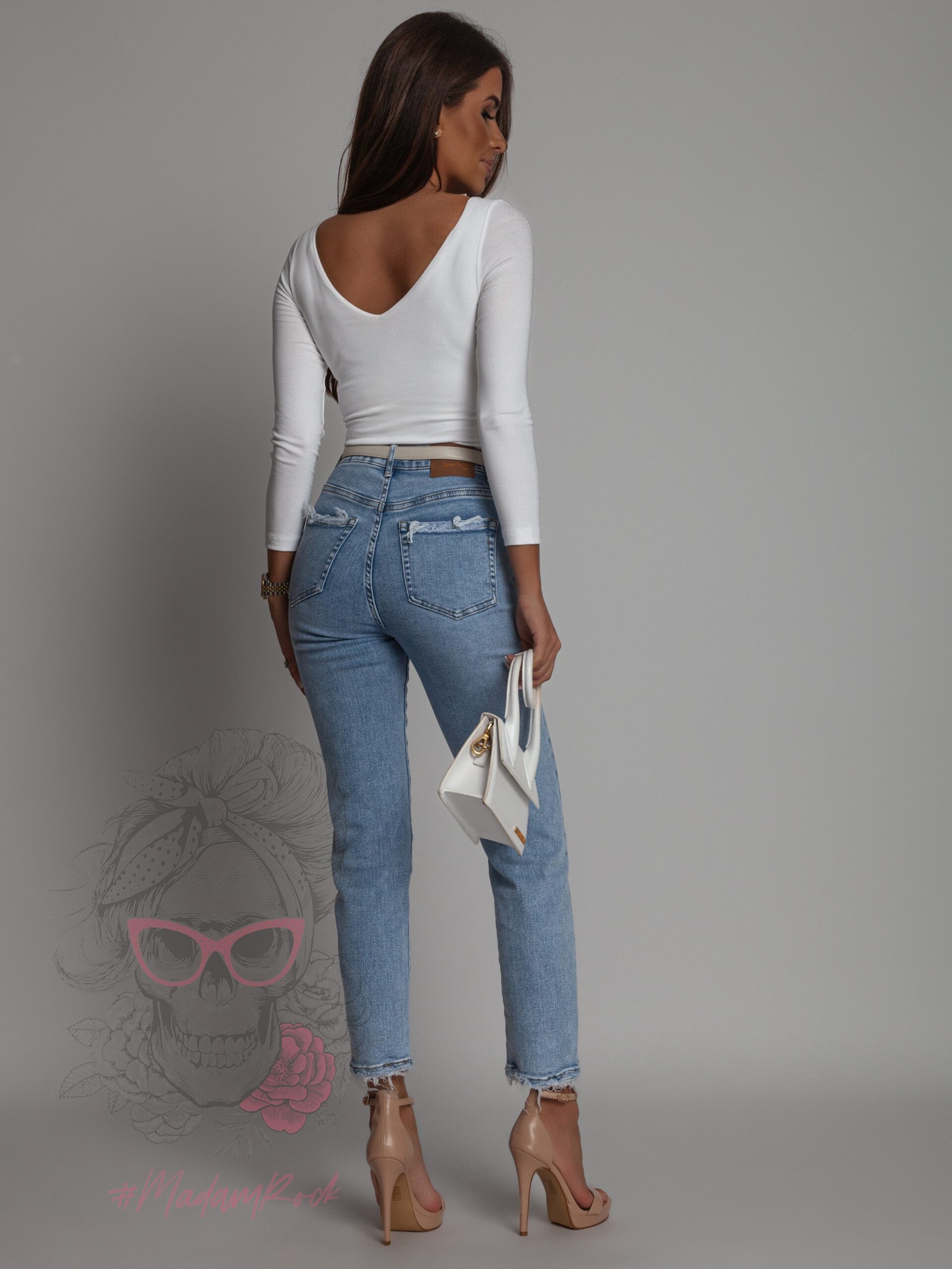 Spodnie jeansowe Klasie niebieskie Spodnie jeansowe Klasie niebieskie