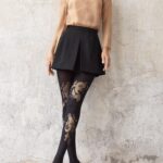 Rajstopy z nadrukiem Marilyn Monroe 60DEN czarne