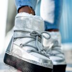 Śniegowce metaliczne Rock Fenome srebrne