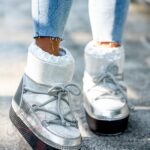 Śniegowce metaliczne Rock Fenome srebrne