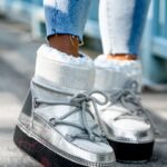 Śniegowce metaliczne Rock Fenome srebrne