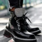 Botki workery Rock Soshen czarne