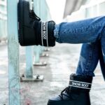 Śniegowce Madam Snow Boots Short czarne