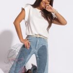 T-shirt basic Ader ecru