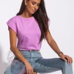 T-shirt basic Ader lila