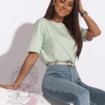 T-shirt klasyczny Hoss j.zielony