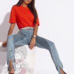 T-shirt klasyczny Hoss ceglany