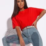 T-shirt klasyczny Hoss ceglany