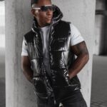 Bezrękawnik męski pikowany Lynx Ola Voga czarny