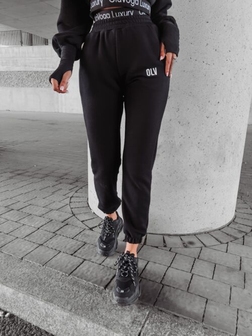 Spodnie damskie dresowe Sora Ola Voga czarne