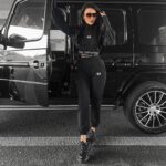 Spodnie damskie dresowe Sora Ola Voga czarne