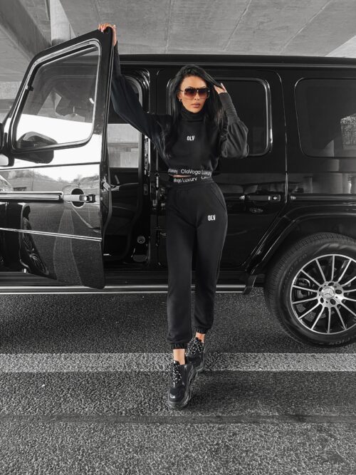 Spodnie damskie dresowe Sora Ola Voga czarne